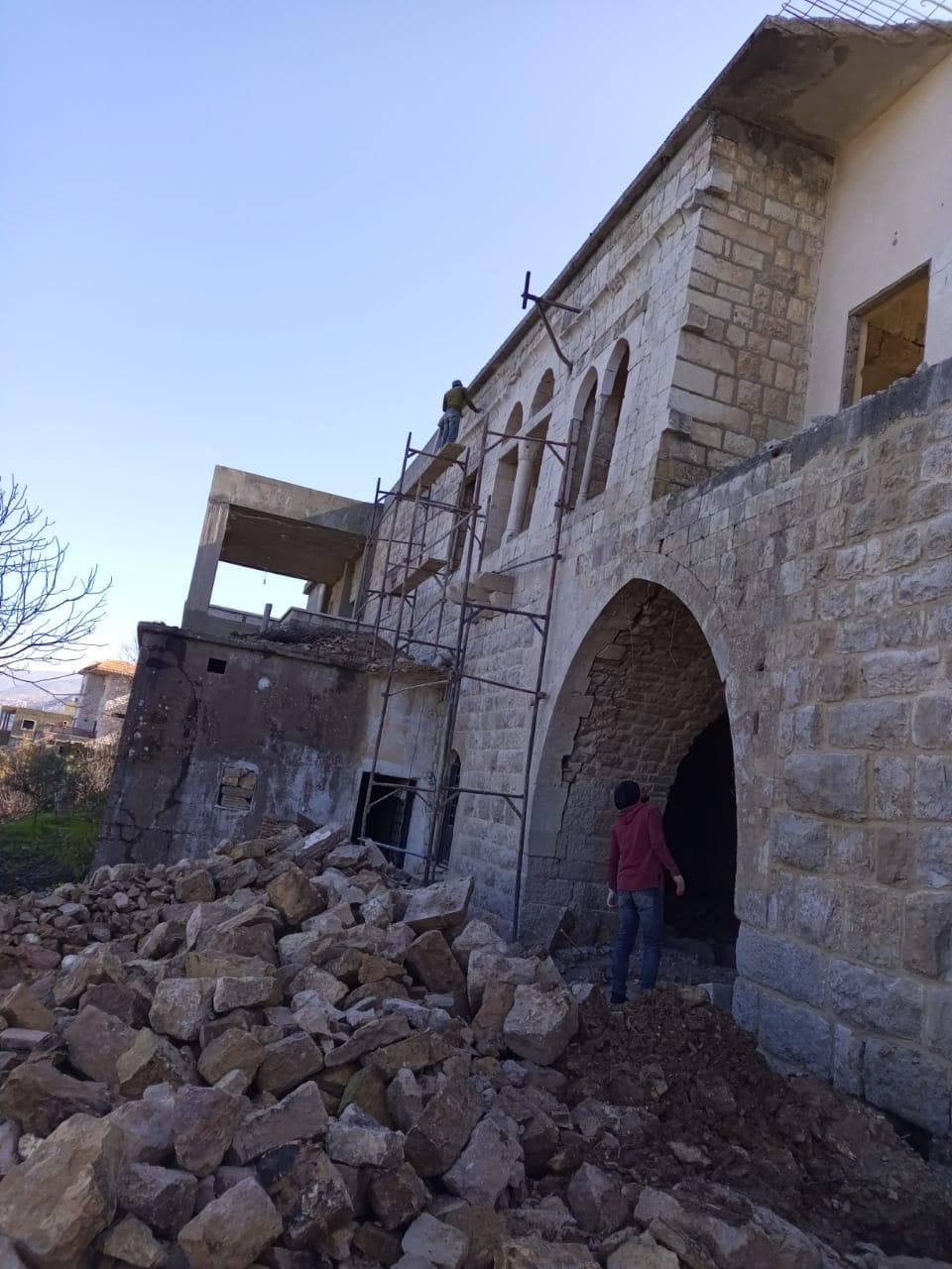 Al Emad Palace — five-hundred-year-old heritage landmark, Kafarnabrakh, Chouf
